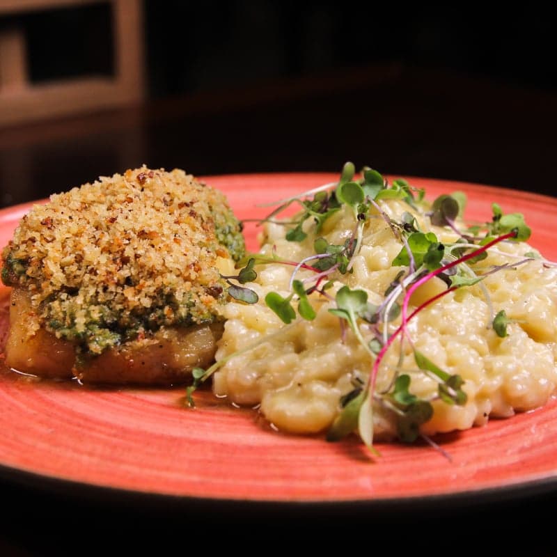 Sirigado na Crosta de Pão